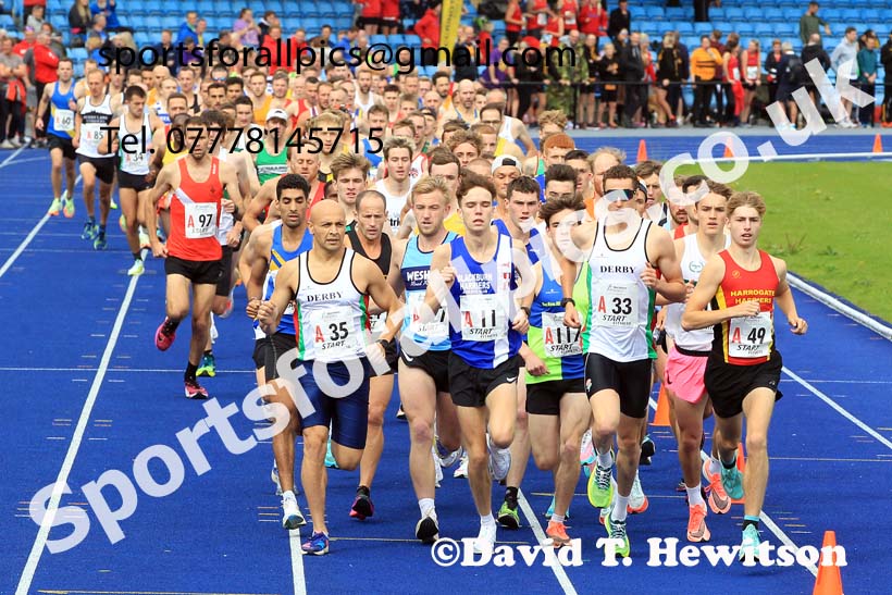 Senior mens 6 Stage Relay, 2022 Northern Road Relays, SportsCity, Manchester. Photo: David T. Hewitson/Sports for All Pics